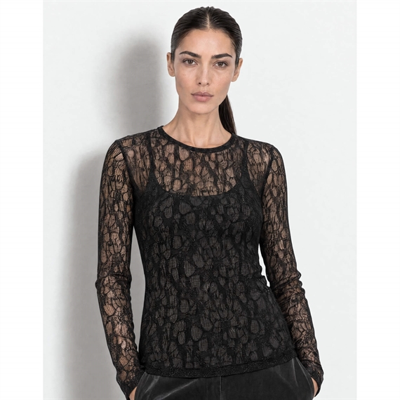 Levete Room LR-URINA 1 Bluse, Sort